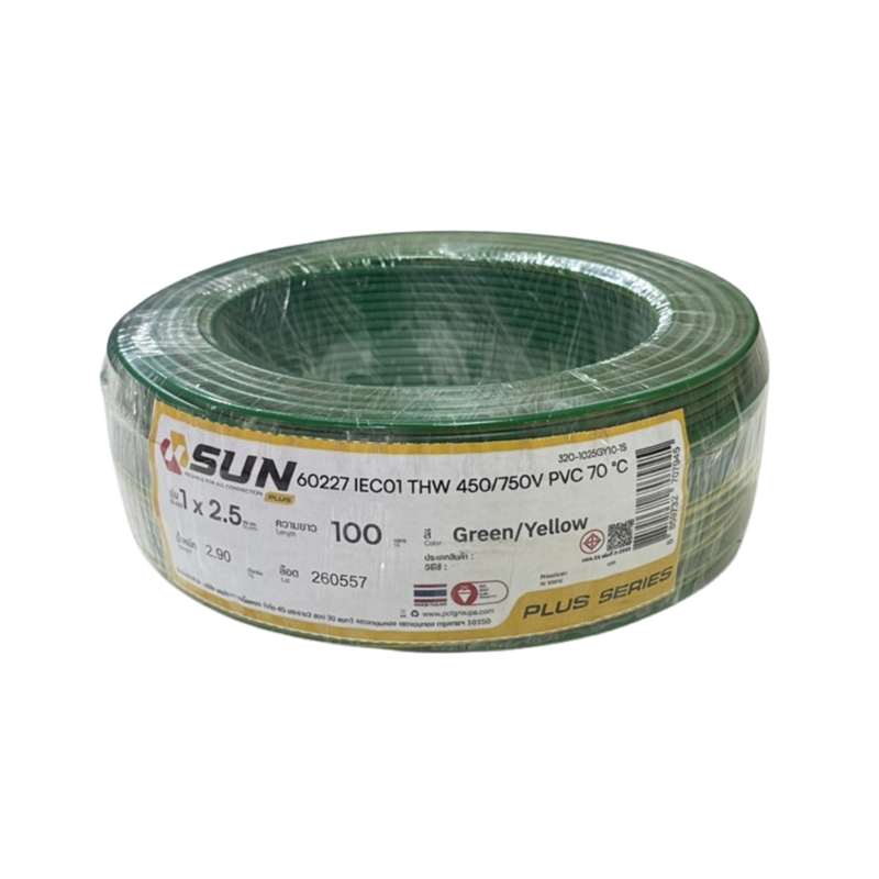 SUN-THW2.5-GREEN/YELLOW