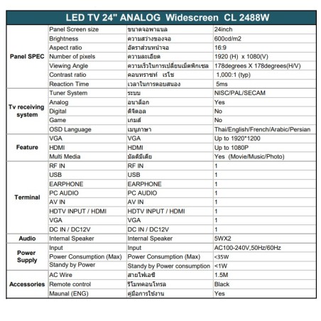 STW-CL2488W