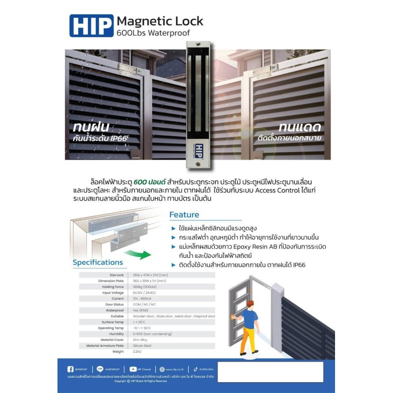 MAGNETIC-LOCK-PW