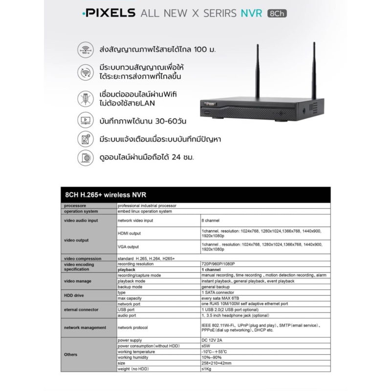 NVR-9908X-WIFI