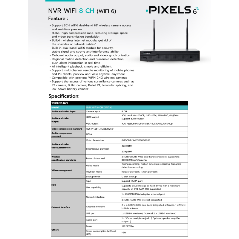 NVR-9908-W6